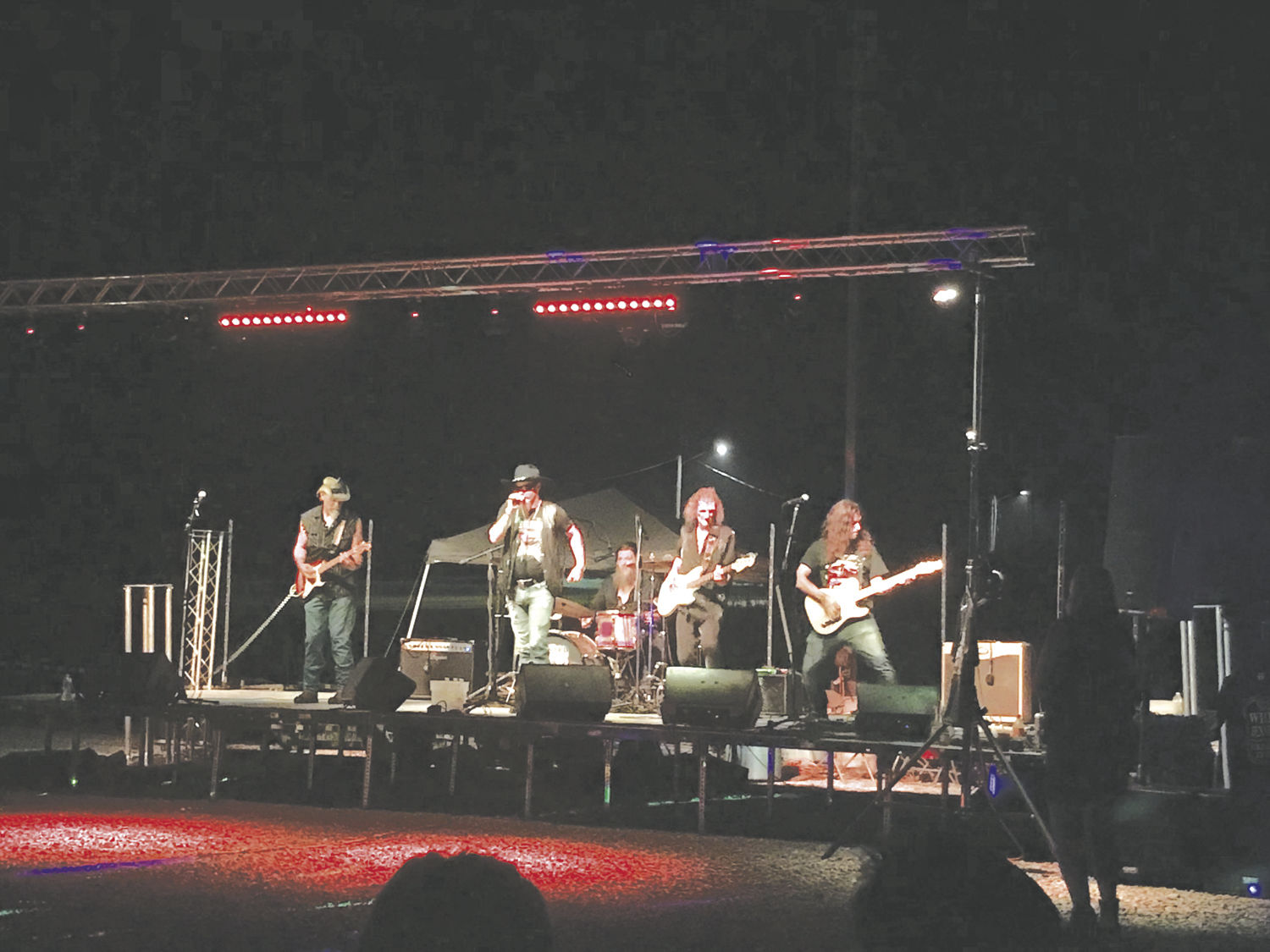 Whey Jennings performs at Webb's Roadhouse